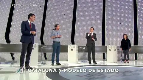 Los cuatro partidos hacen propuestas sobre Cataluña Los cuatro partidos hacen propuestas sobre Cataluña