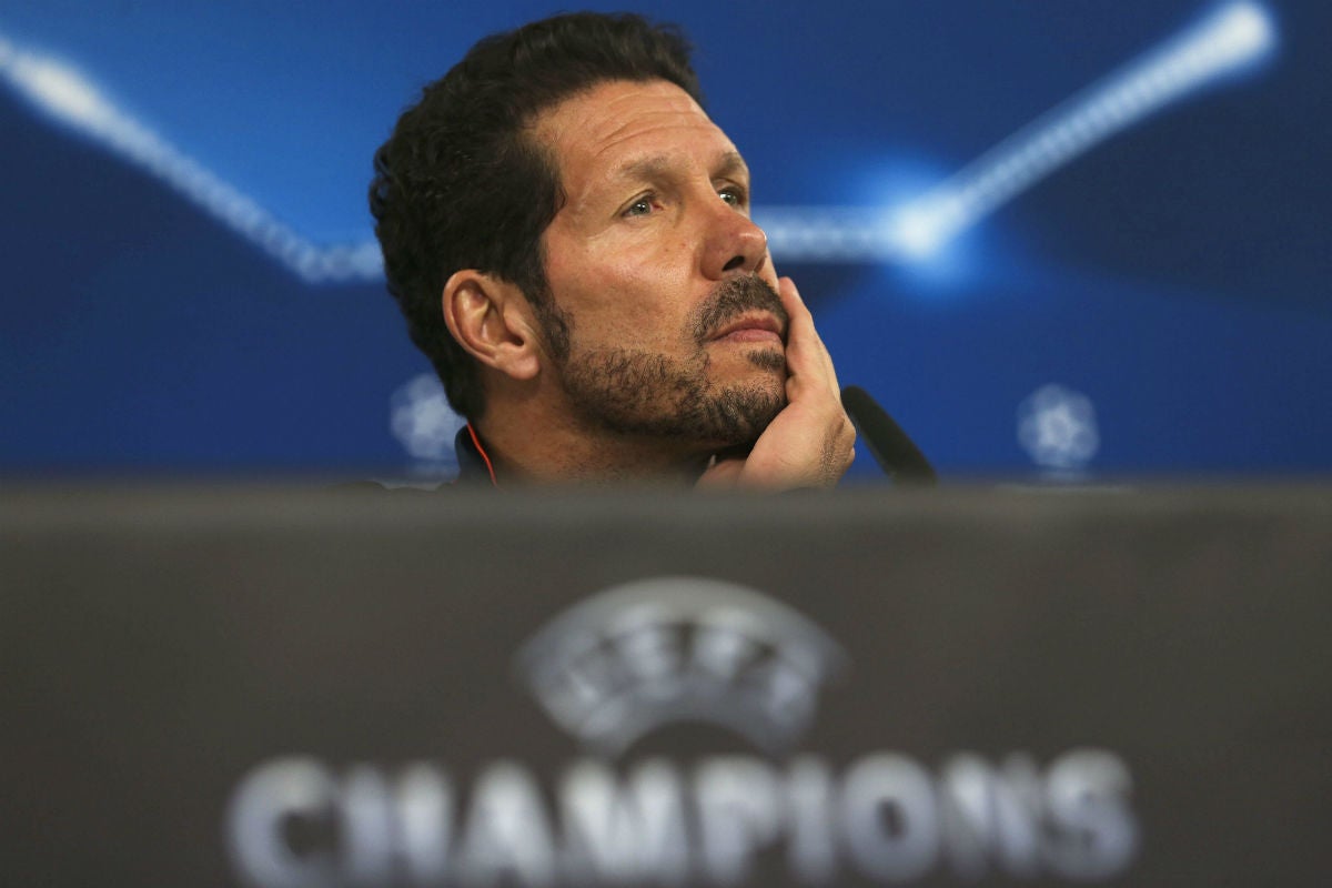 Simeone: "Ser primeros es mejor" Simeone: "Ser primeros es mejor"