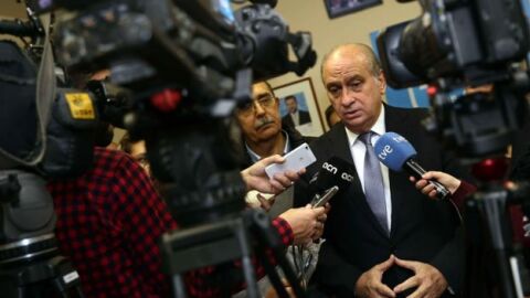 El ministro del Interior, Jorge Fern&aacute;ndez D&iacute;az