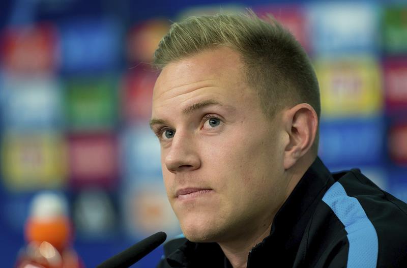 Ter Stegen: "No es fácil jugar poco, pero no me falta ritmo" Ter Stegen: "No es fácil jugar poco, pero no me falta ritmo"