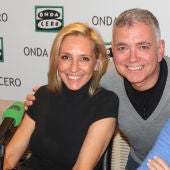 Marta Robles y Carmen Posadas con Juan Ramón Lucas