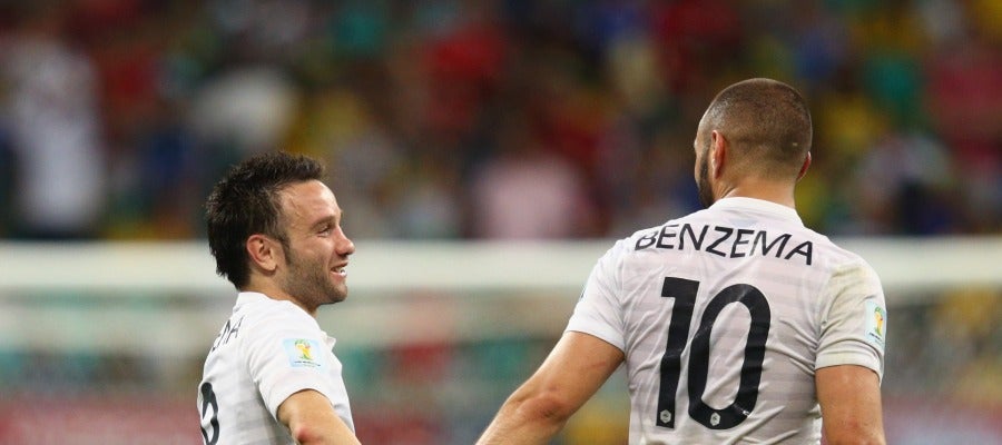Benzema pide un careo con Valbuena Benzema pide un careo con Valbuena