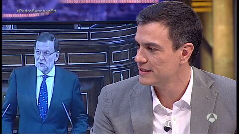 Pedro S&aacute;nchez en el Hormiguero