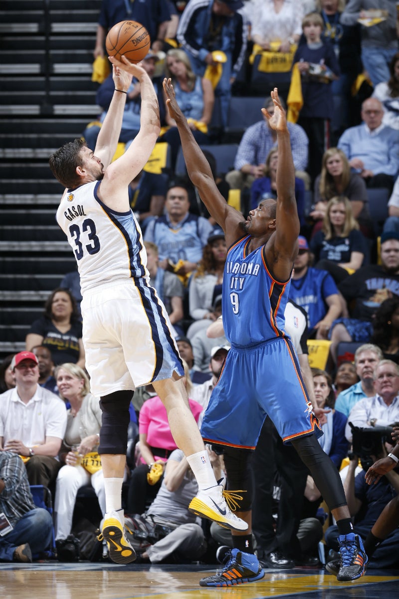Los Thunder de Ibaka vencen a los Grizzlies de Marc Gasol Los Thunder de Ibaka vencen a los Grizzlies de Marc Gasol