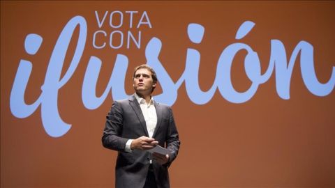El l&iacute;der de Ciudadanos, Albert Rivera