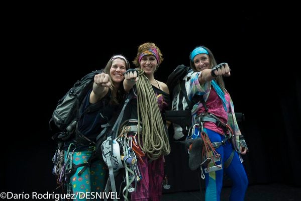 Fátima Gil, Vicky Vega y Marina Fernández: "El alpinismo es compañerismo, alegría y una excusa para divertirnos" Fátima Gil, Vicky Vega y Marina Fernández: "El alpinismo es compañerismo, alegría y una excusa para divertirnos"