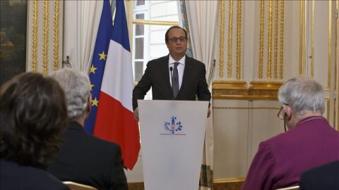 El presidente franc&eacute;s, Fran&ccedil;ois Hollande