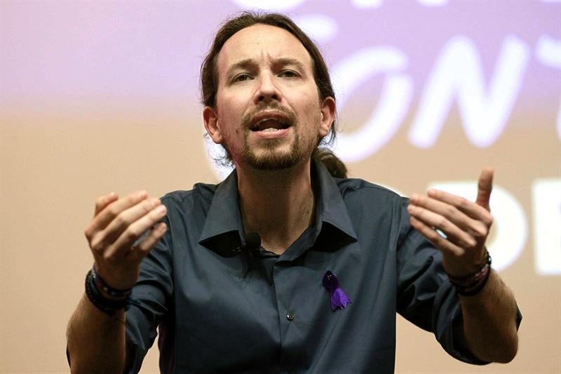 Pablo Iglesias, sobre Otegi: "Nadie debería ir a la cárcel por sus ideas" Pablo Iglesias, sobre Otegi: "Nadie debería ir a la cárcel por sus ideas"
