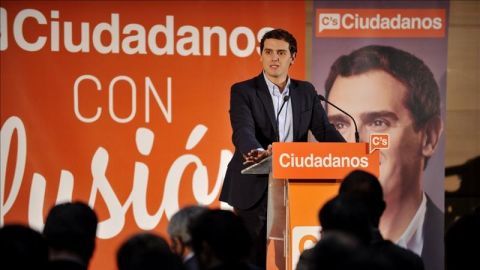 El l&iacute;der de Ciudadanos, Albert Rivera