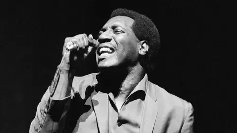El cantante de soul Otis Redding El cantante de soul Otis Redding