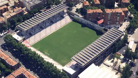 estadio de Vallecas estadio de Vallecas