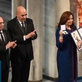 Los miembros del Cuarteto de Diálogo de Túnez reciben el Premio Nobel de la Paz