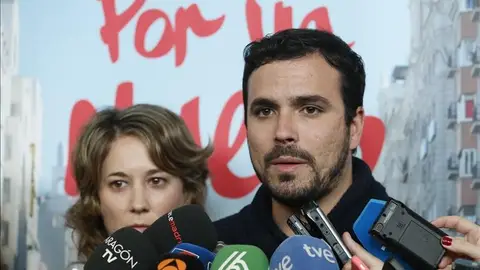 El líder de IU-Unidad Popular, Alberto Garzón El líder de IU-Unidad Popular, Alberto Garzón