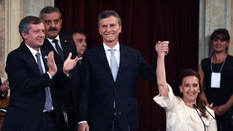El presidente electo argentino, Mauricio Macri