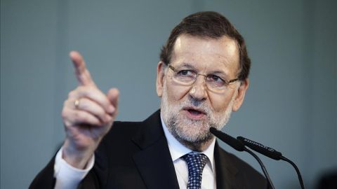 El presidente del Gobierno, Mariano Rajoy
