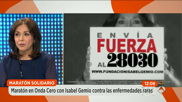 Isabel Gemio: "Queremos dar esperanza a los enfermos de enfermedades raras" Isabel Gemio: "Queremos dar esperanza a los enfermos de enfermedades raras"