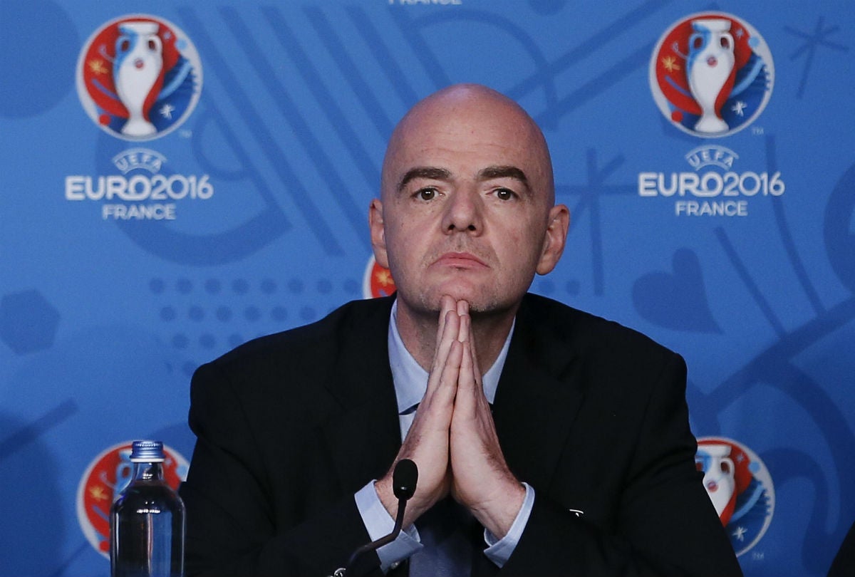 Infantino apoya un Mundial de 48 países Infantino apoya un Mundial de 48 países