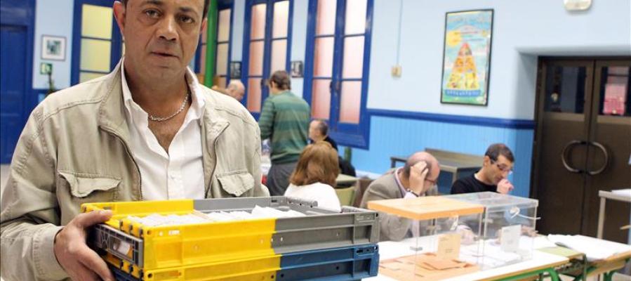 Votos llegados a través de correo postal Votos llegados a través de correo postal