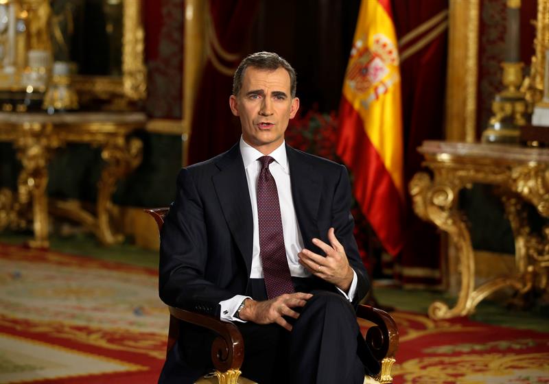 Felipe VI protagoniza este sábado su tercer mensaje navideño como Rey Felipe VI protagoniza este sábado su tercer mensaje navideño como Rey