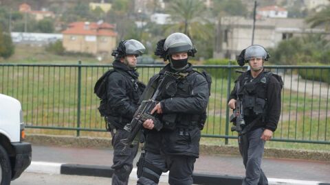 Polic&iacute;as israel&iacute;es
