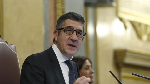 El presidente del Congreso, Patxi L&oacute;pez