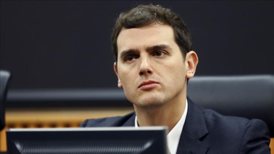 Albert Rivera, en el Congreso de los Diputados.