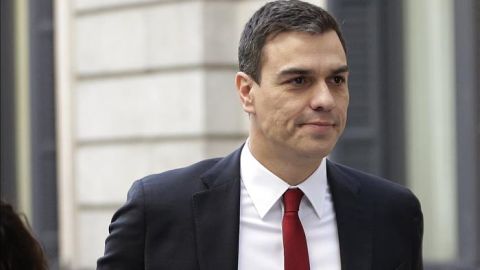 El l&iacute;der del PSOE, Pedro S&aacute;nchez.