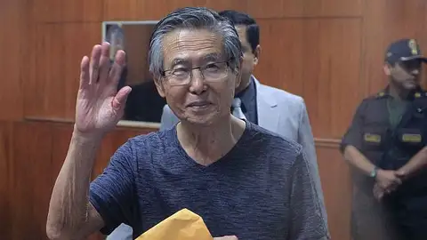 Alberto Fujimori en una imagen de archivo Alberto Fujimori en una imagen de archivo