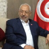 Rashid Ghannouchi, líder del partido islamista al-Nahda