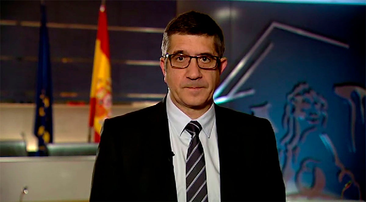 Patxi López: "Podemos no puede pretender saltarse las normas" Patxi López: "Podemos no puede pretender saltarse las normas"