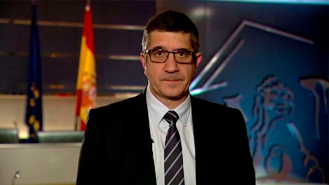 El nuevo presidente del Congreso, Patxi L&oacute;pez. 