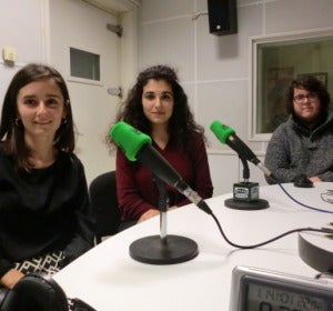 Sandra de la Roz, Laura López y Vindio Pérez Sandra de la Roz, Laura López y Vindio Pérez