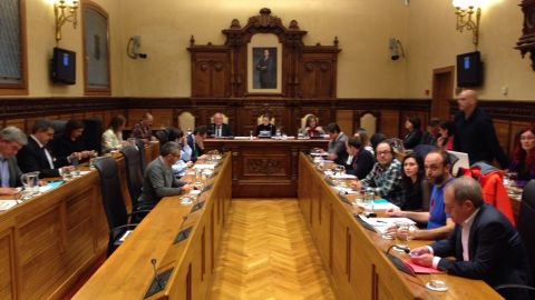 Pleno en el Ayuntamiento de Gij&oacute;n