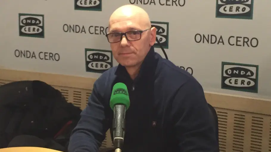 Pepe Castro en Onda Cero El fotógrafo Pepe Castro en los estudios de Onda Cero