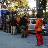 Bomberos sevillanos detenidos en Gercia