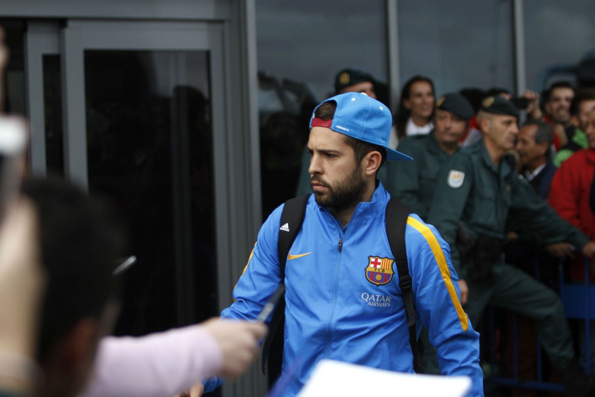 Luis Enrique da descanso a Jordi Alba y Sergi Roberto Luis Enrique da descanso a Jordi Alba y Sergi Roberto