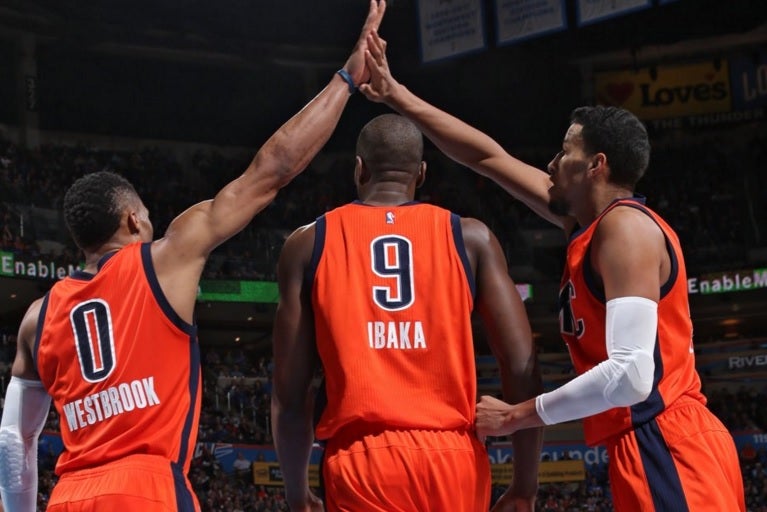 Durant, Westbrook e Ibaka destrozan a los Heat Durant, Westbrook e Ibaka destrozan a los Heat