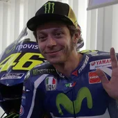 Valentino Rossi, en la presentación de Yamaha en Barcelona Valentino Rossi, en la presentación de Yamaha en Barcelona