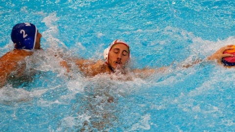 Gonzalo Echenique, durante el partido