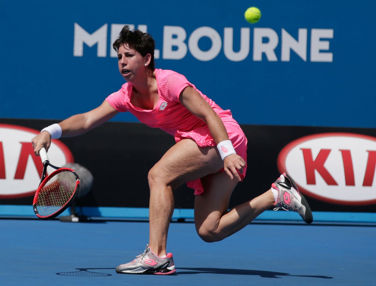Carla Suárez debuta con victoria en Australia ante Viktorija Golubic Carla Suárez debuta con victoria en Australia ante Viktorija Golubic