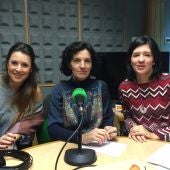 Sonsoles Echavarren, Sara Nahum y Pilar Fernández de Larrea