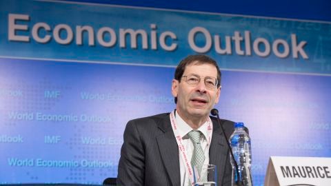 El economista jefe y director del departamento de investigaci&oacute;n del FMI, Maurice Obstfeld