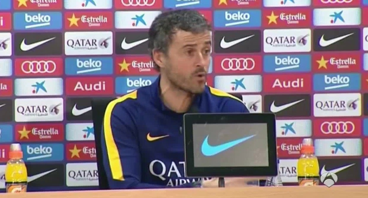 Segurola y Cappa responde: "Luis Enrique se distingue por no generar conflicto con los árbitros" Segurola y Cappa responde: "Luis Enrique se distingue por no generar conflicto con los árbitros"