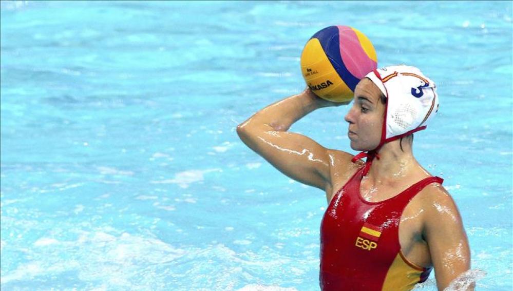 La jugadora española Anna Espar en acción
