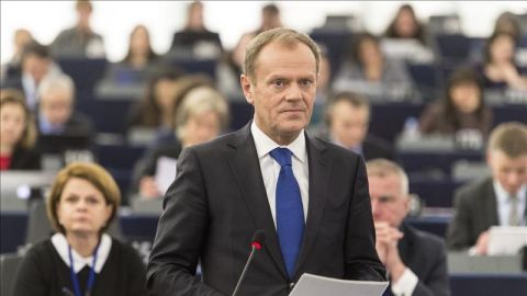 El presidente del Consejo Europeo, Donald Tusk