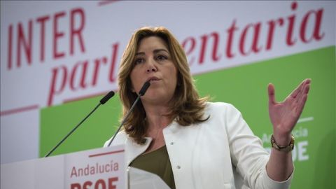 La presidenta de la Junta de Andaluc&iacute;a, Susana D&iacute;az