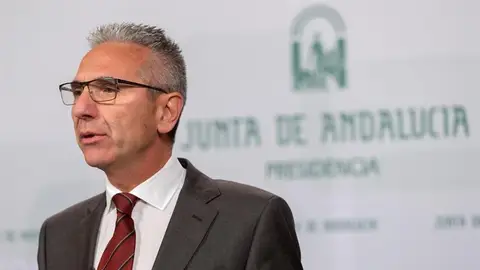 El portavoz del Gobierno andaluz, Miguel Ángel Vázquez El portavoz del Gobierno andaluz, Miguel Ángel Vázquez