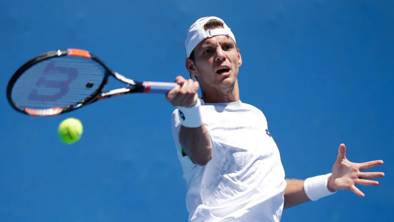 Guillermo García-López, en el Open de Australia