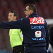 Maurizio Sarri, técnico del Nápoles