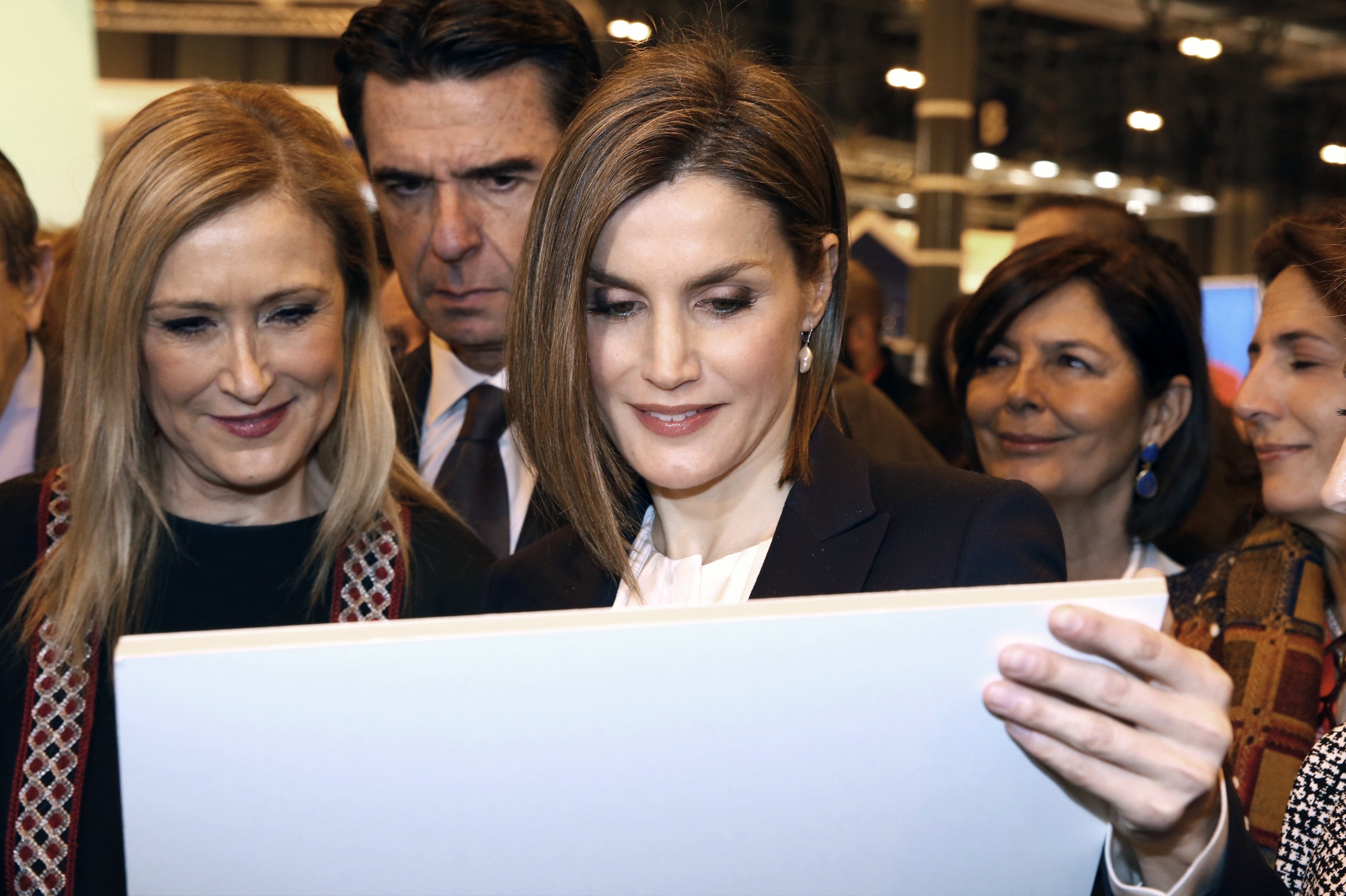 La Reina Letizia muestra en Fitur el compromiso y apoyo al tejido empresarial La Reina Letizia muestra en Fitur el compromiso y apoyo al tejido empresarial